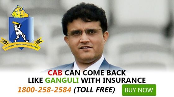 Souravâ€™s defiance couldnâ€™t save CABâ€™s loss, but Insurance could